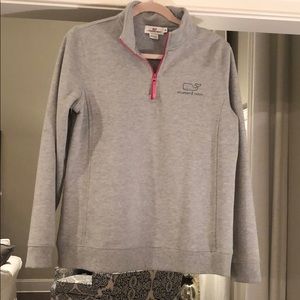 Vineyard vines pullover gray